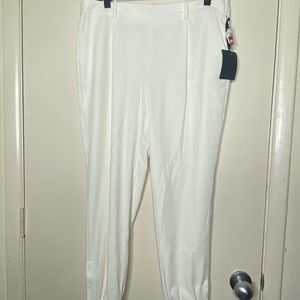Women’s dress white pants